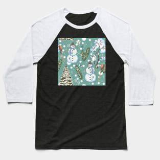 Snowman Baseball T-Shirt